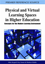 Book cover: Physical and Virtual Learning Spaces in Higher Education